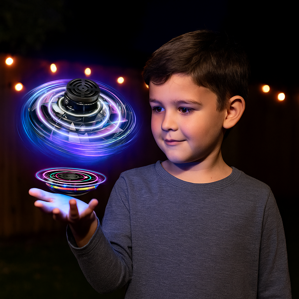 Spiner Volador LED - Recargable