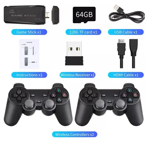 Consola Videojuegos Usb (Incluye 2 Controles)