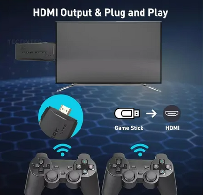 Consola Videojuegos Usb (Incluye 2 Controles)