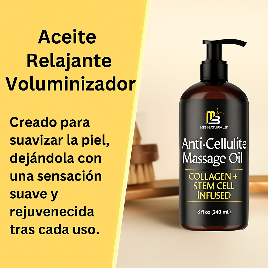 M3 Naturals Aceite Anticelulítico