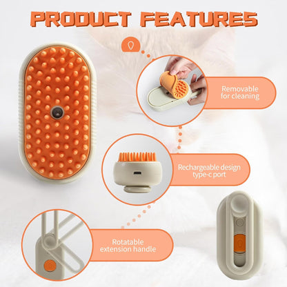 Cepillo Masajeador De Vapor